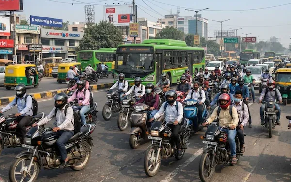 Delhi bans new petrol 2-Wheeler registrations from April 2028