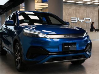 China EV Sales Hit 65% Share as Car Market Shrinks