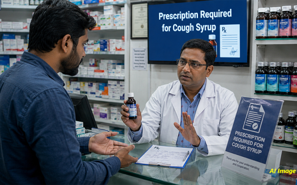 India Bans Over-the-Counter Sale of Medicines Containing Over 12% Alcohol