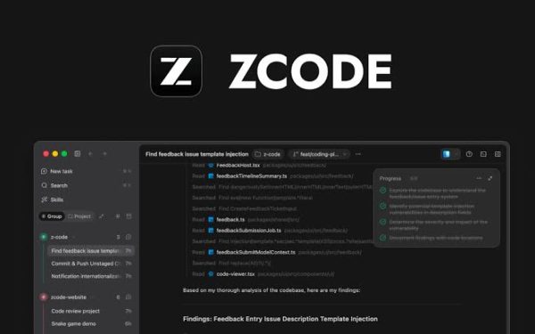Z.ai (Zhipu AI) launched ZCode