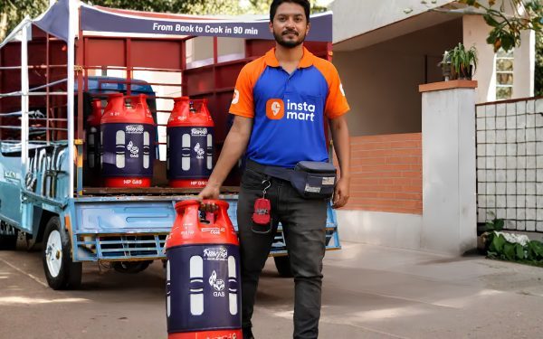 Instamart launch LPG cylinder delivery in partnership with HPCL