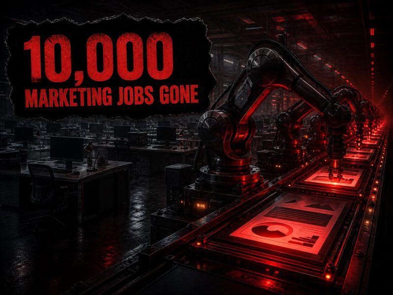 AI marketing jobs: 10,000 roles replaced by agents
