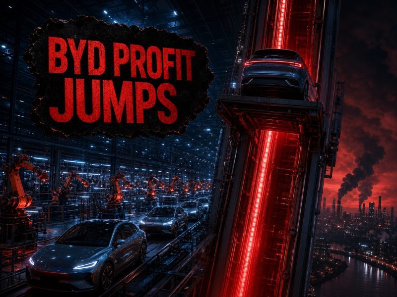 BYD Second-Quarter Profit Jumps as Global EV Demand Grows