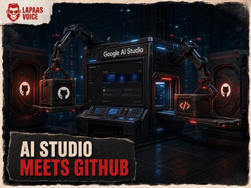 Google AI Studio Adds GitHub Import and Export