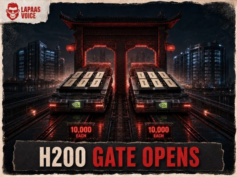 China Lets ByteDance and Tencent Import Nvidia H200 Chips
