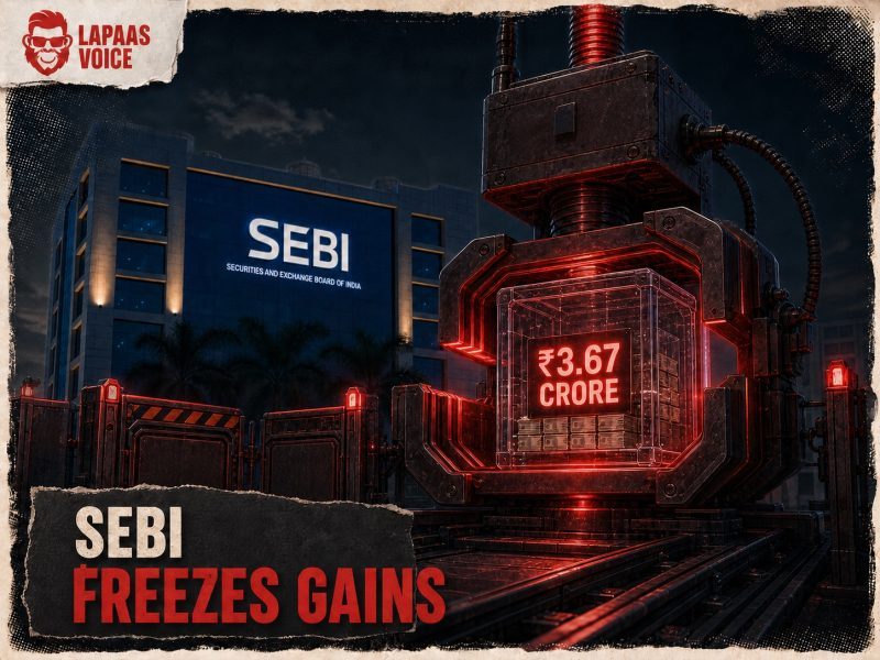 SEBI Trade Manipulation Case Freezes ₹3.67 Crore