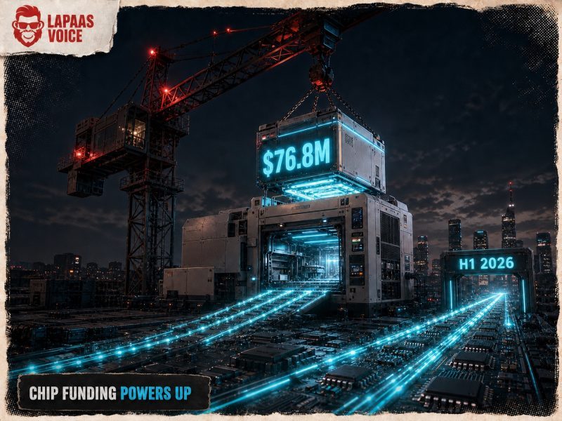 Semiconductor Startups Raise $76.8M in H1 2026