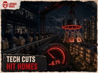 Housing Sales Fall 6.1% Amid Tech Layoffs