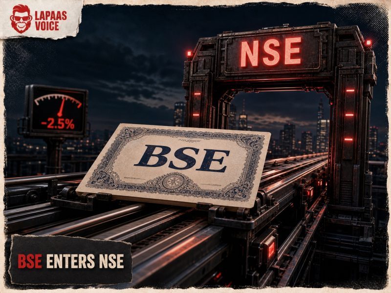 BSE Shares Fall 2.5% After NSE Trading Approval