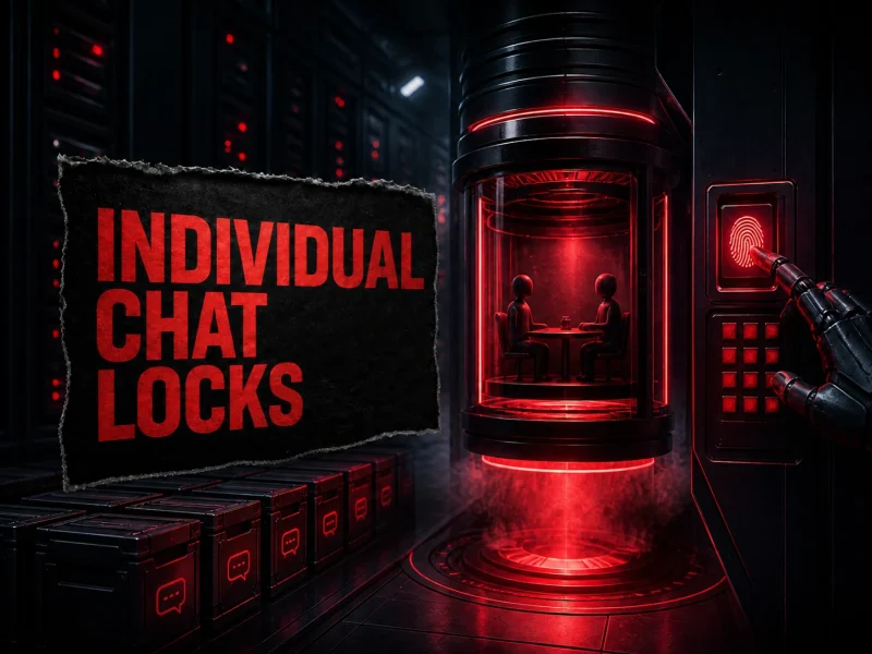 ChatGPT May Soon Let Users Lock Individual Chats With PIN Or Fingerprint
