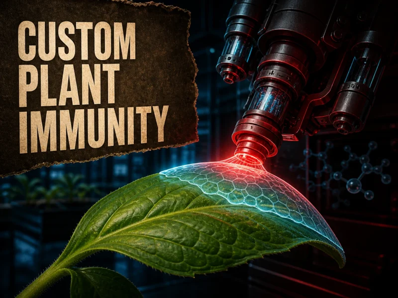 China Develops World’s First Custom Immunity System For Plants