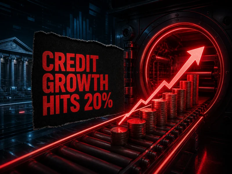 Indian Bank Credit Growth Hits 20% In June, 4-Year High