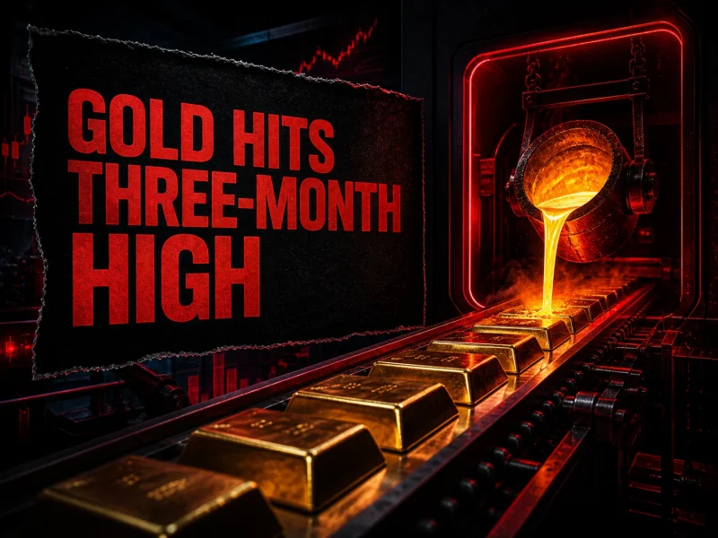 Gold Hits 3-Month High Above $4,640
