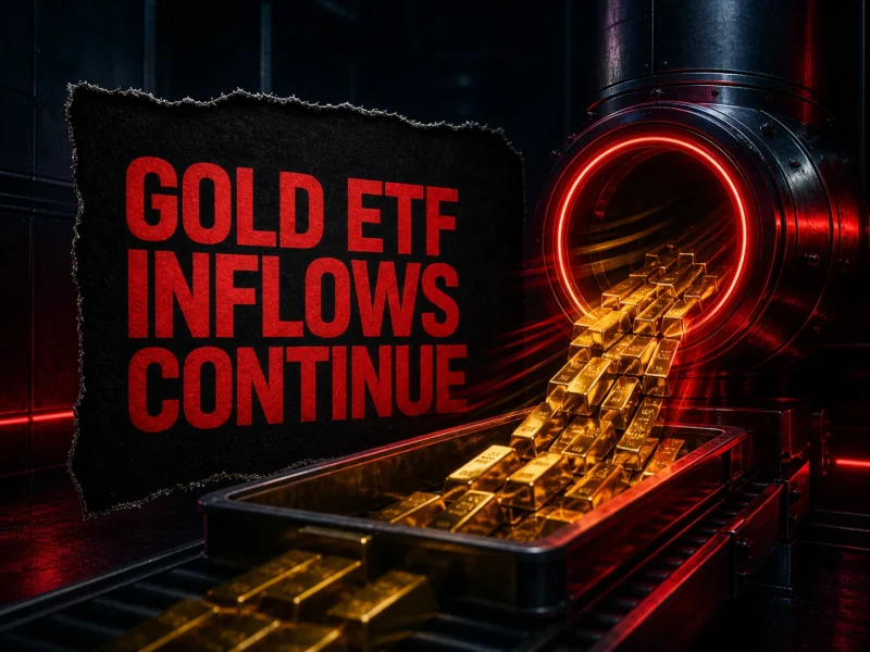 Gold ETF Inflows Continue for Fifth Week as Demand Holds