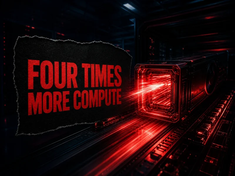 AMD AI Energy Efficiency Target: 4x More Compute