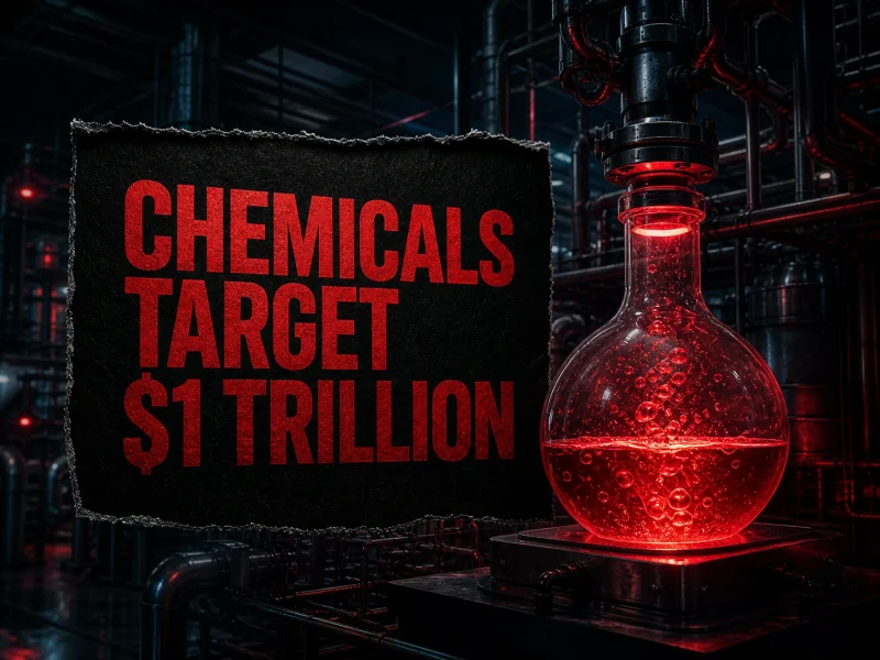 India chemicals sector: $1 trillion goal by 2040