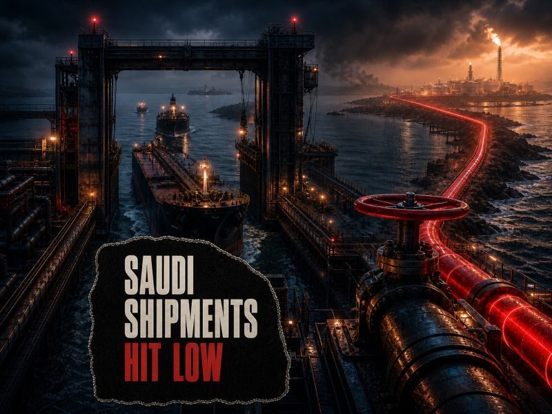 Saudi Oil Shipments Hit a 2026 Low: What Comes Next