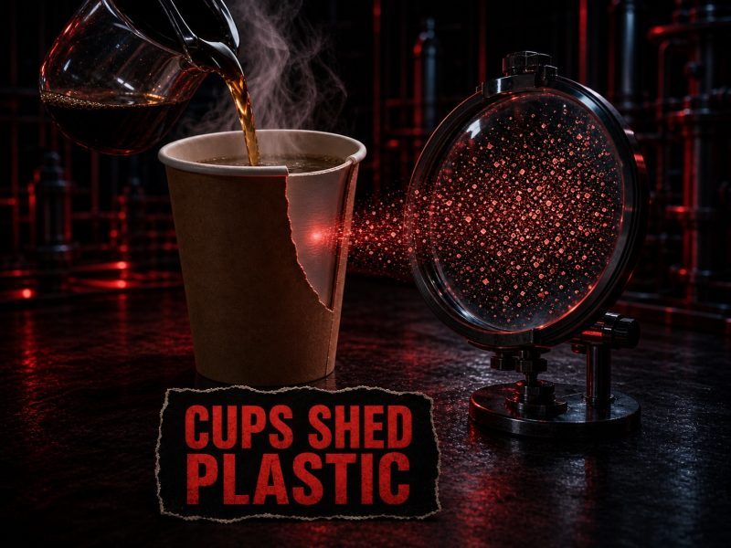 Takeaway Coffee Warning: Paper Cups Release Millions Of Plastic Particles