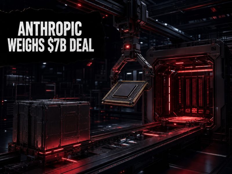 Anthropic Considered $7 Billion Acquisition Of AI Chip Startup ‘MatX’