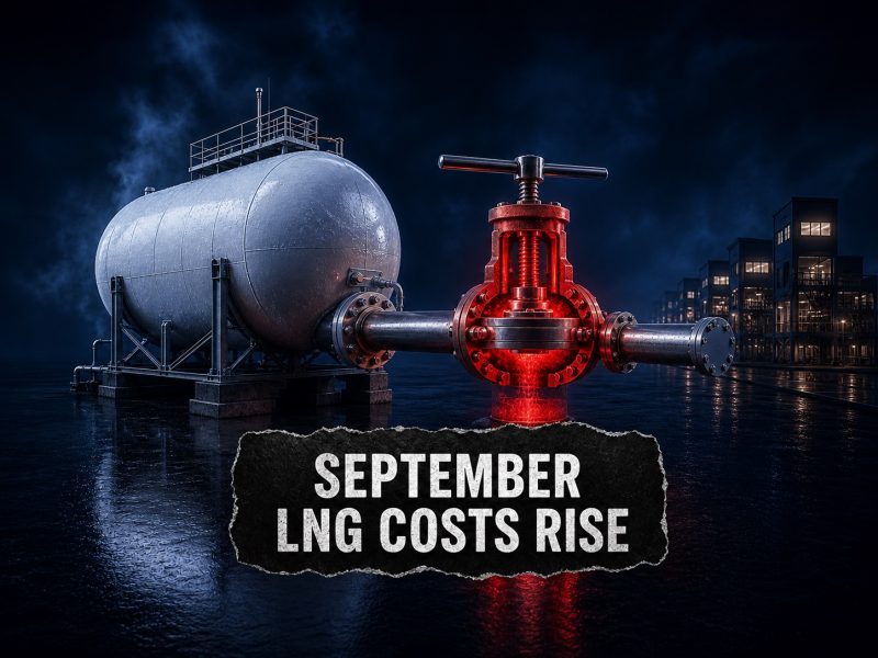 LNG Prices May Rise From September, Squeezing Gas Firms