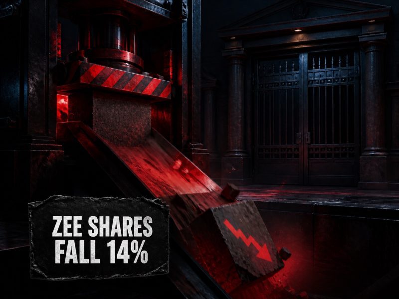 Zee Shares Fall 14% After NCLT Approves Subhash Chandra’s 99.97% Haircut