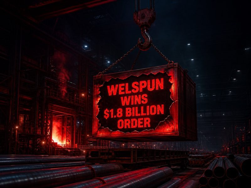 Welspun Corp Shares Surge 14% After Record $1.8 Billion Order