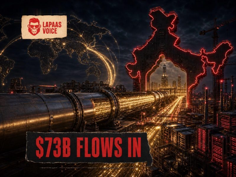 India Foreign Inflows Hit $73 Billion in 11 Weeks