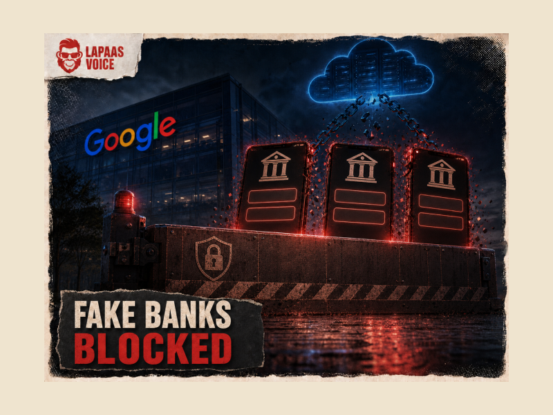 Indian Govt Asks Google To Remove Firebase Accounts Mimicking SBI, ICICI and Axis Bank