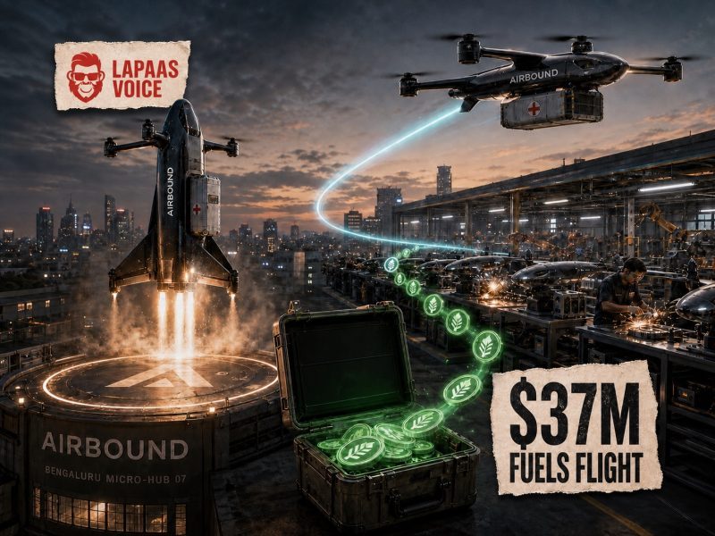 Bengaluru based Drone Startup ‘Airbound’ raise $37 Million