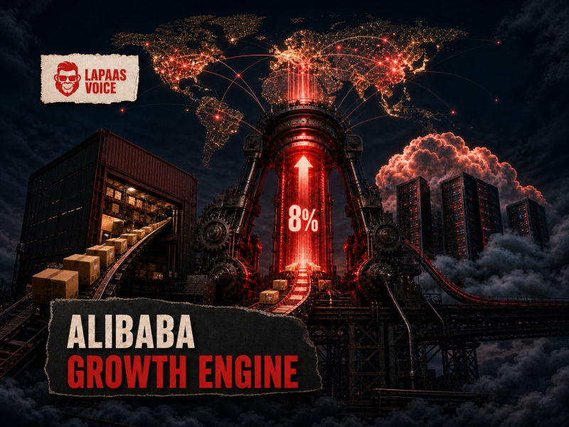Alibaba revenue growth reaches 8% in December quarter