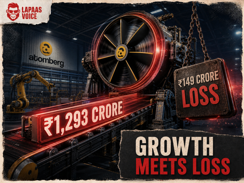 Atomberg FY26 Revenue Jumps 34% To ₹1,293 Crore, Loss Hits ₹149 Crore