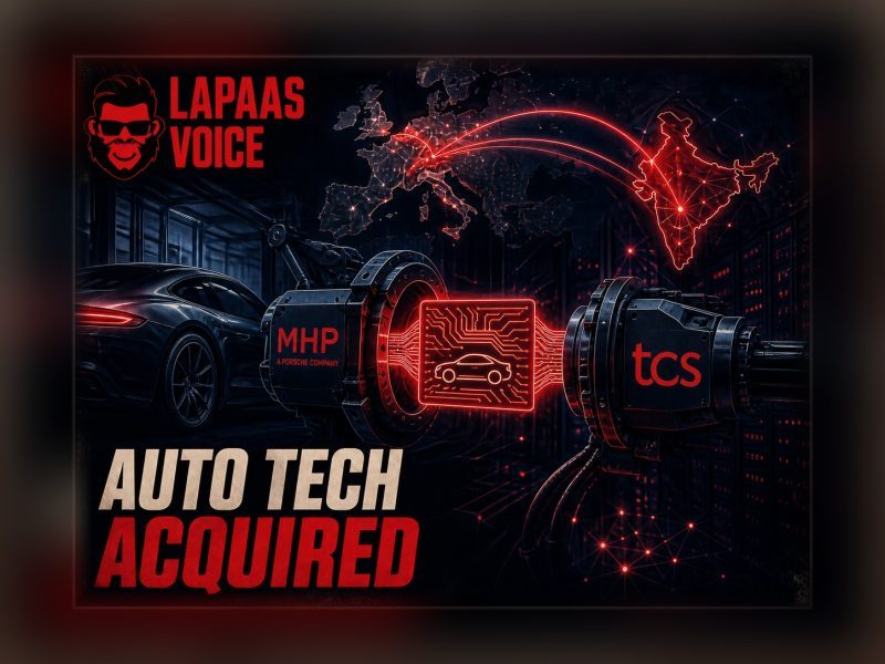TCS Buy Porsche IT Unit MHP For €320 Million, secure €1.25 Billion Deal