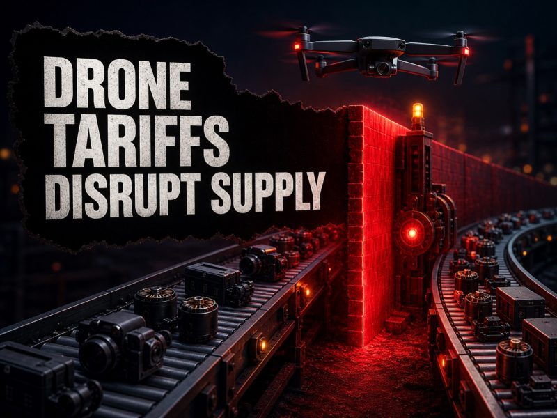 China Drone Tariffs Could Hit Global Supply Chains