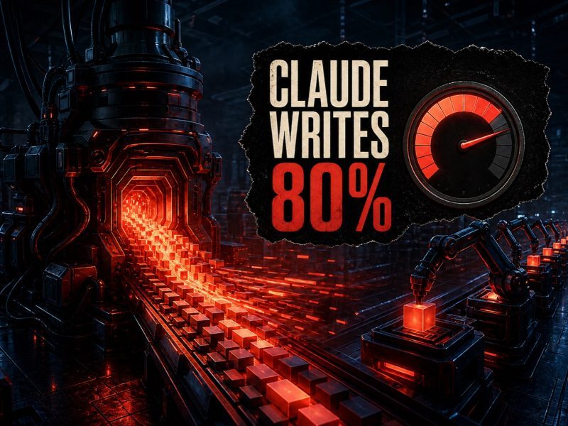 Claude Authored Code Reaches 80% at Anthropic