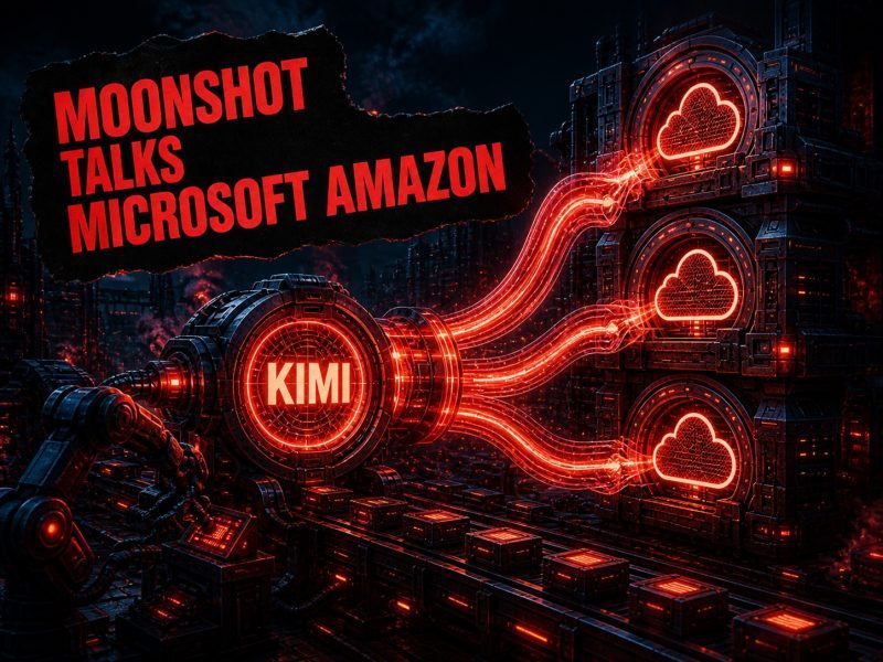 Moonshot in talks with Microsoft, Amazon, Google over Kimi 30% revenue sharing