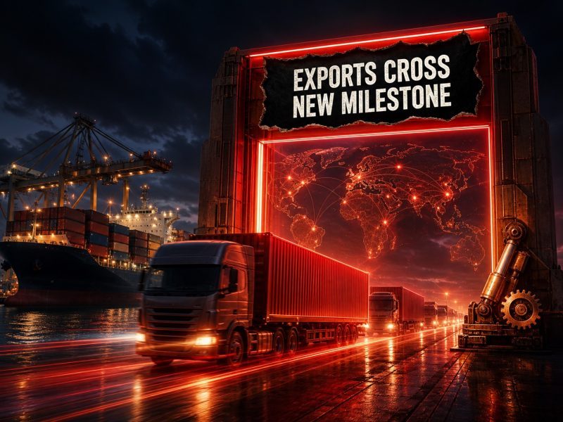 India’s Goods Exports Rise 15% To Cross $200 Billion So Far In FY27