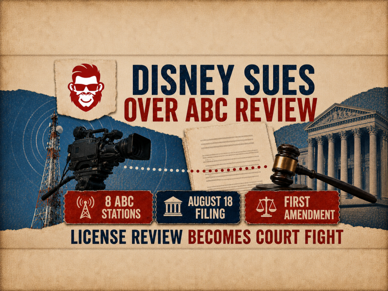 Disney Trump Lawsuit Challenges ABC License Review