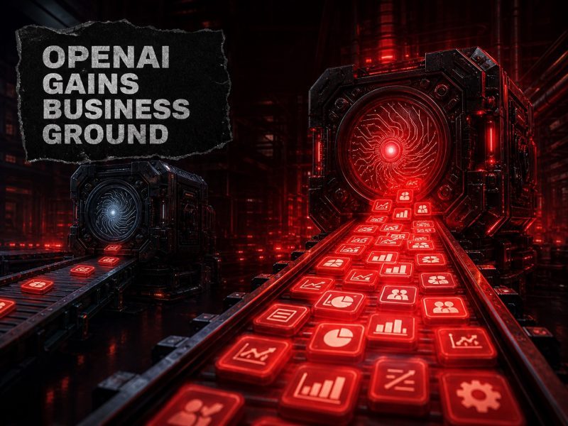 OpenAI Gains Ground On Anthropic In Business AI Adoption, New Data Shows
