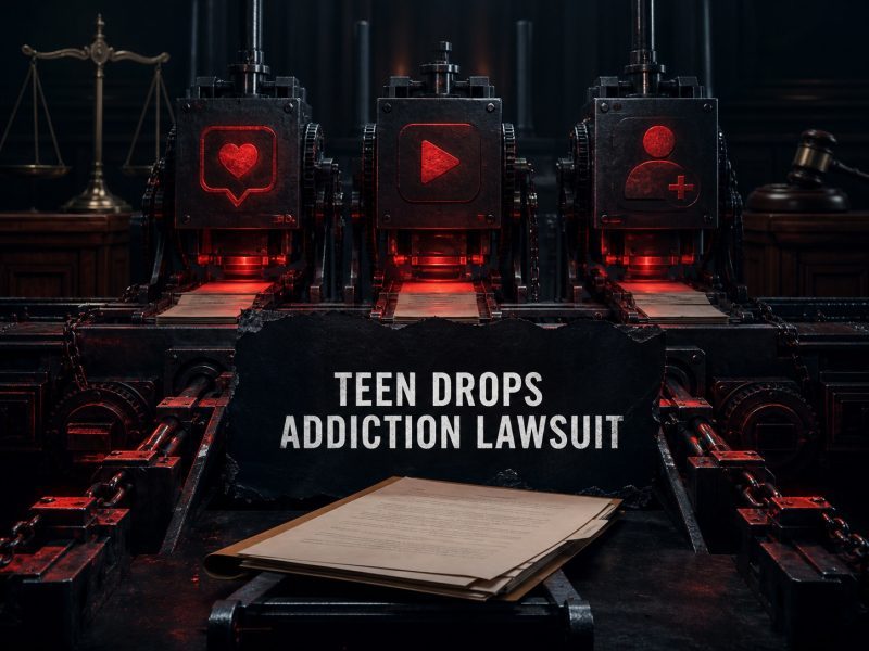 US Teen Drops Social Media Addiction Lawsuit Against Meta, Google And Snap