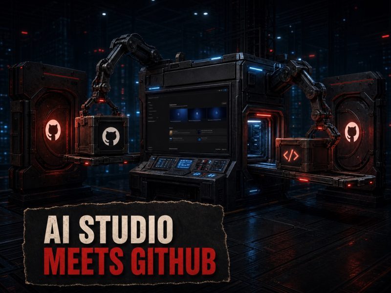 Google AI Studio Adds GitHub Import and Export