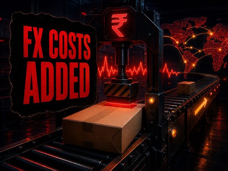 DHL Express India Adds Currency Surcharge Amid 8.2% Rupee Depreciation