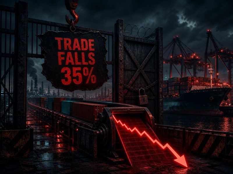 Iran Foreign Trade Falls 35% as War and Sanctions Bite