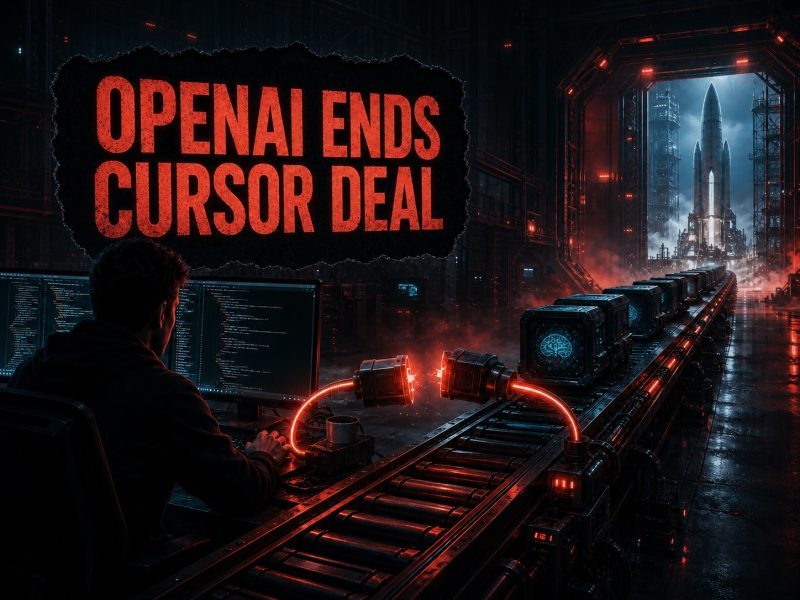 OpenAI Ends Cursor Deal, Citing SpaceX Compliance Concerns