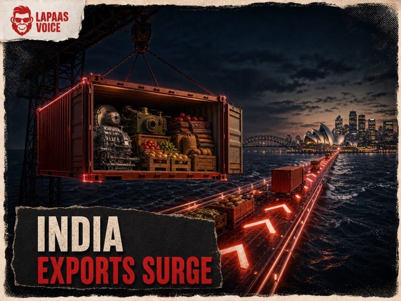 India Australia Exports Surge 200% Under ECTA