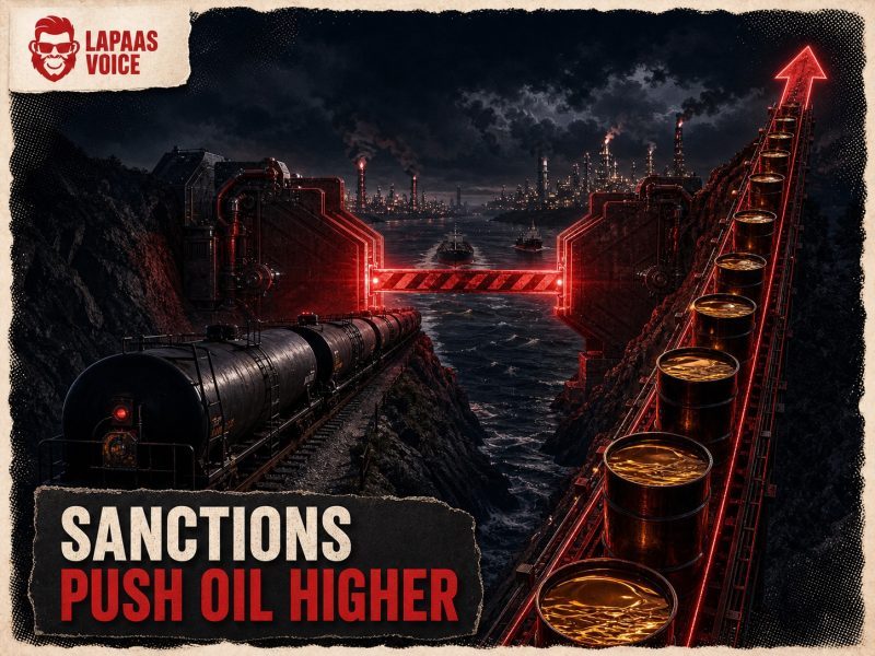 Iran Oil Sanctions Lift Crude Prices Near One-Month High