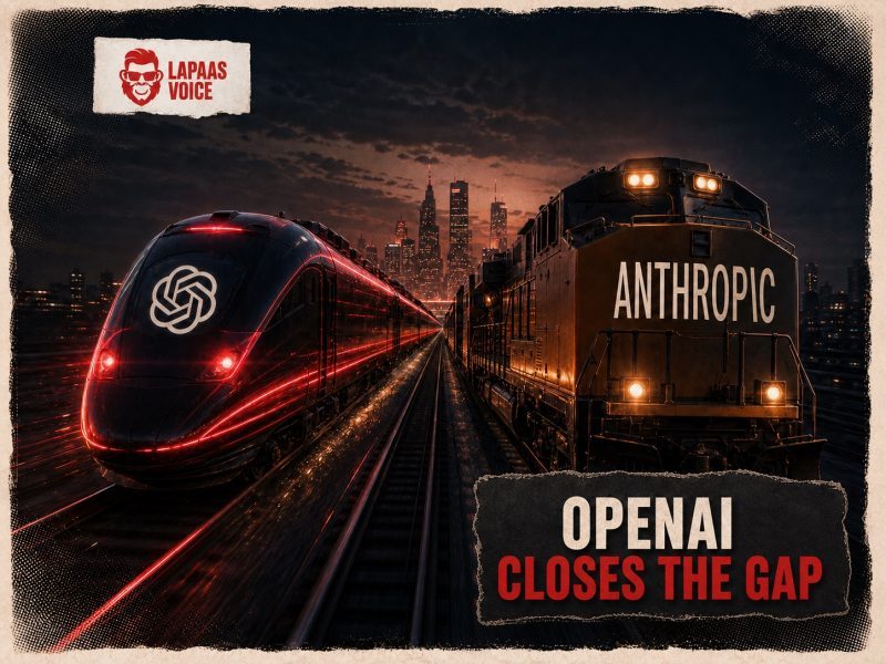 OpenAI Gains Ground On Anthropic In Business AI Adoption, New Data Shows