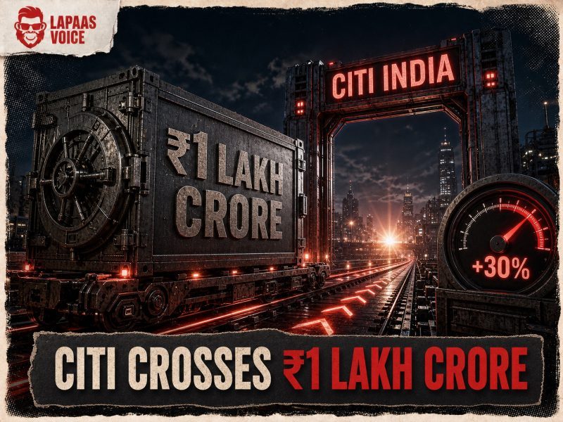 Citi India Asset Book Tops ₹1 Lakh Crore, Grows 30% In A Year