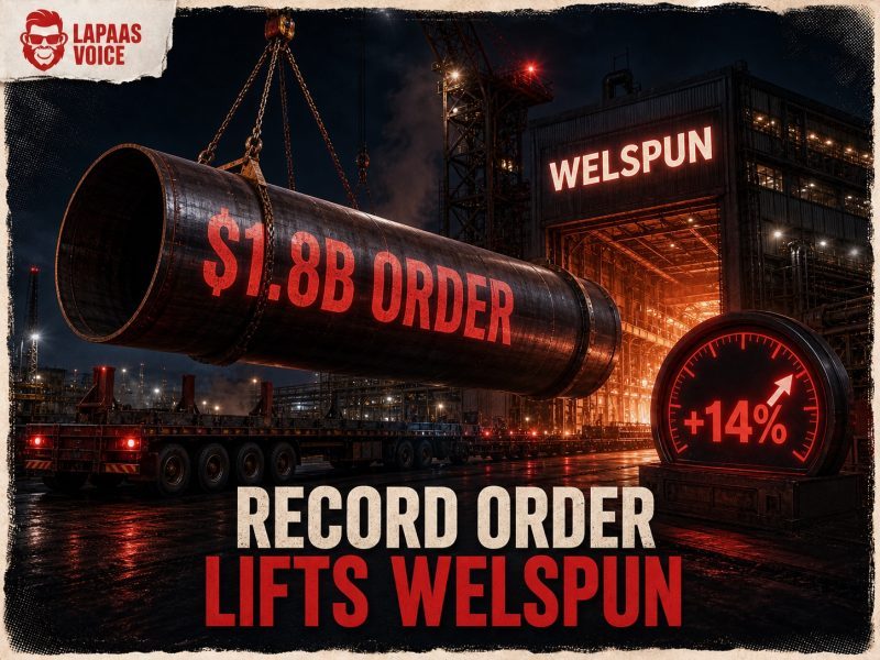 Welspun Corp Shares Surge 14% After Record $1.8 Billion Order