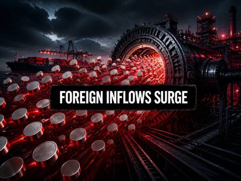 India Foreign Inflows Hit $73 Billion in 11 Weeks