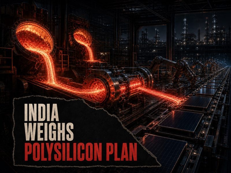 India Mulls New Scheme to Raise Polysilicon Capacity